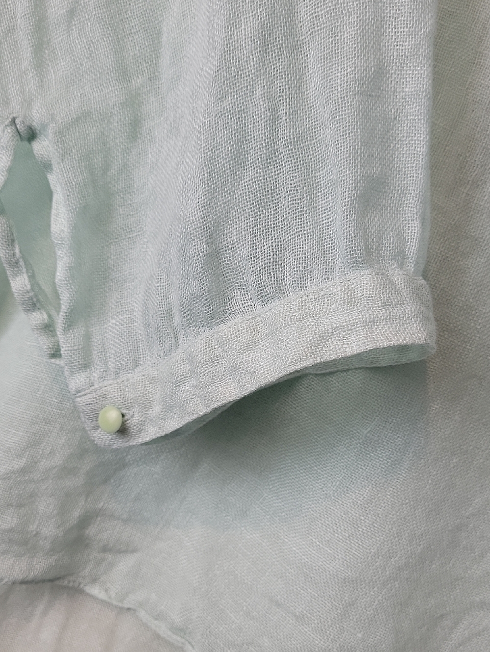 Eileen Fisher Aurora Linen hi Low blouse size 2X - Picture 5 of 5